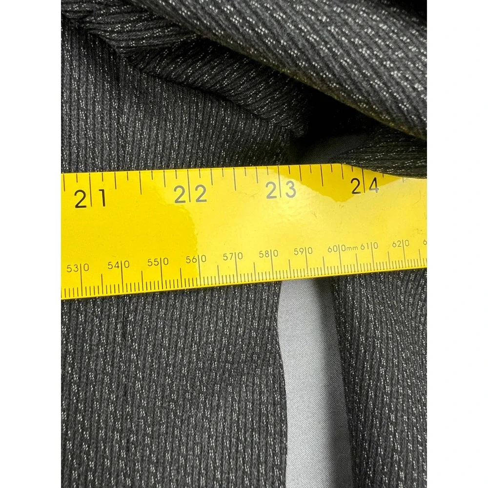 Pal Zileri Mario Zegna Wool Sport Coat Mens 46 Grey Blazer Italy 3 Button Luxury